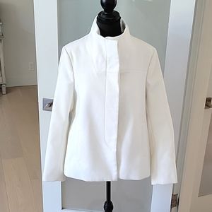 Old Navy Winter White Mock Turtle Coat